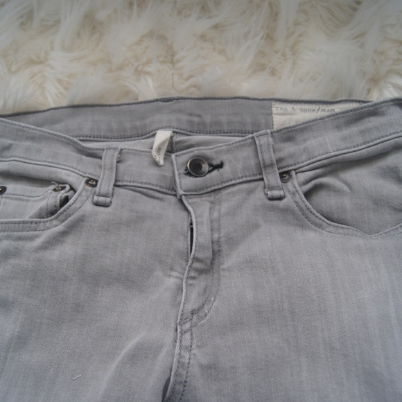 Rag & Bone The Dre Women’s 28 Aged Grey Jeans W1590K120AGG USA - Picture 8 of 10